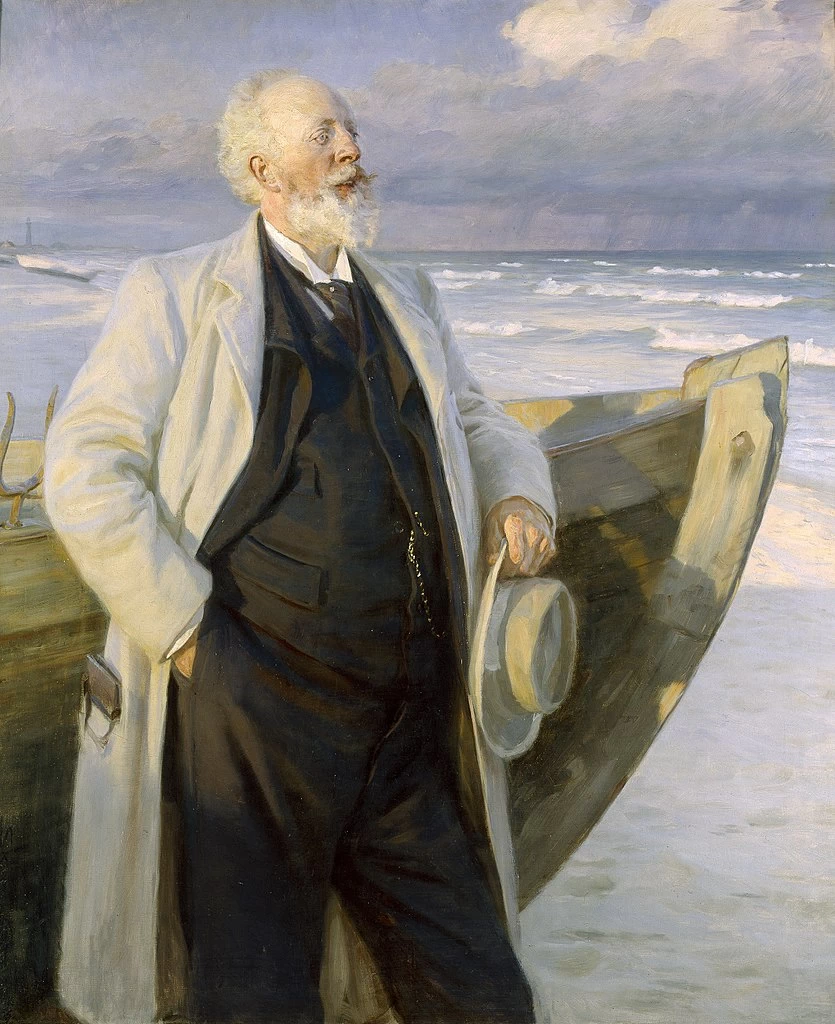 Ritratto di Holger Drachmann, 1895 - Museo di Skagen, Copenaghen